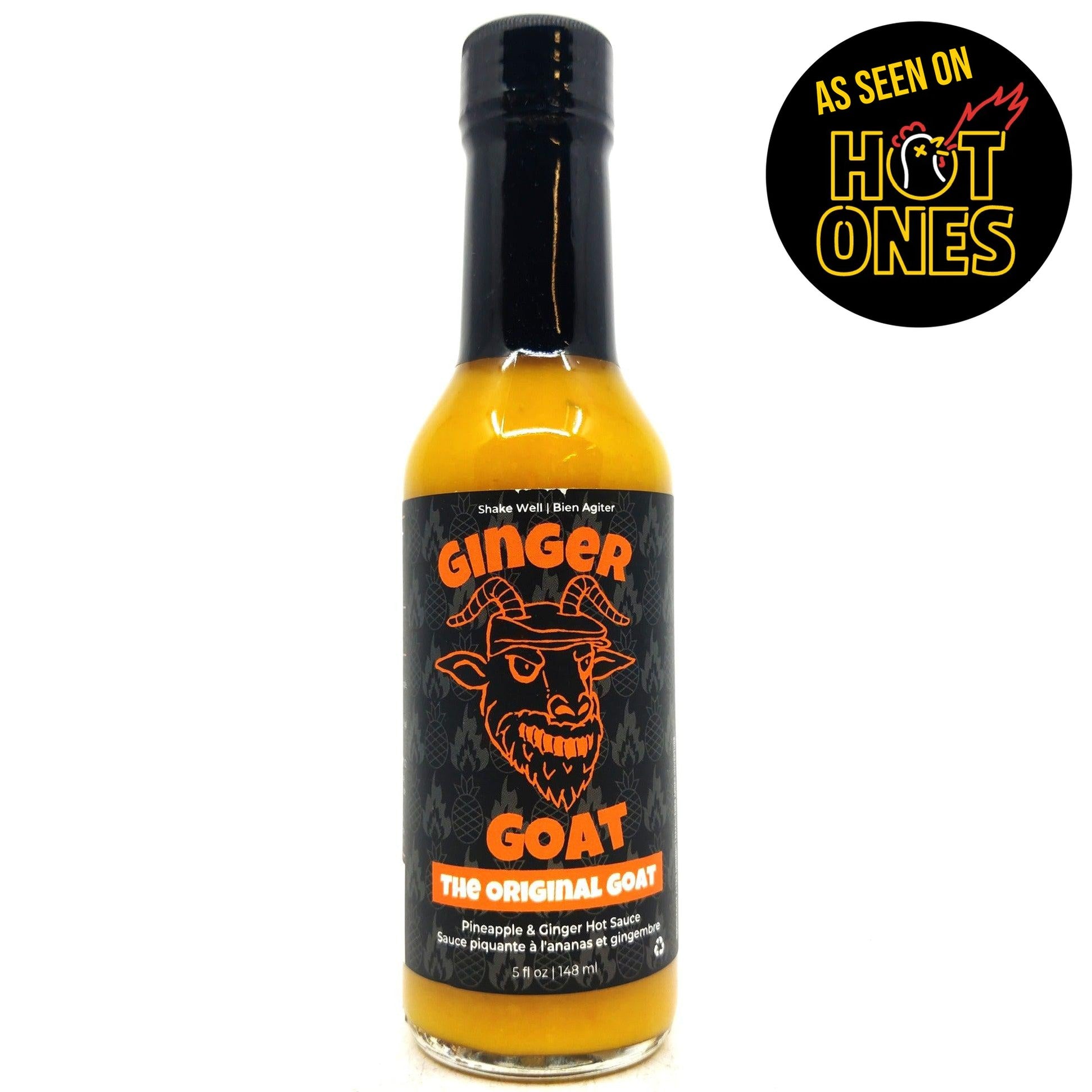 Ginger Goat The Original Goat Hot Sauce (148ml) Buy Online at Hop Burns & Black