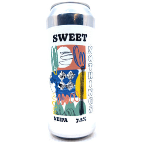 Baron Brewing Sweet Nothings New England IPA 7.2% (500ml can)-Hop Burns & Black