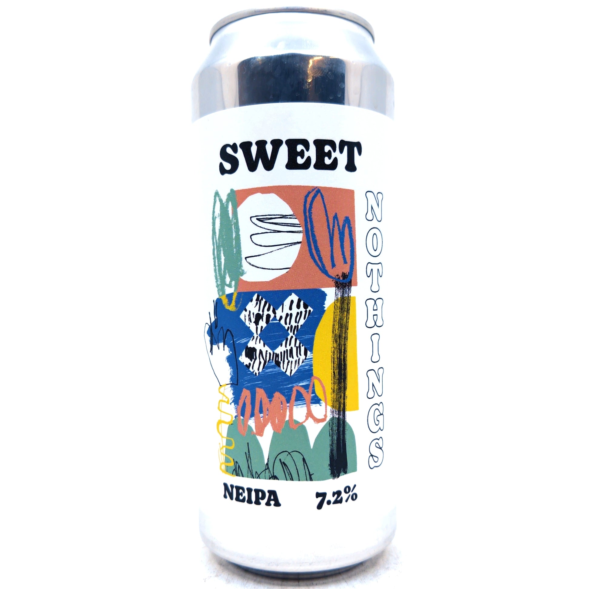 Baron Brewing Sweet Nothings New England IPA 7.2% (500ml can)-Hop Burns & Black