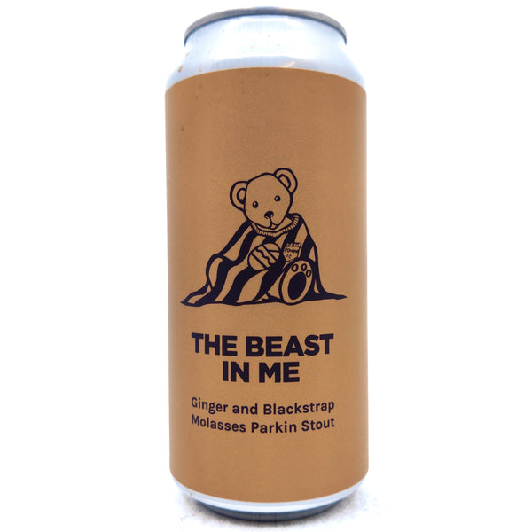 Pomona Island The Beast In Me Parkin Stout 6.5% (440ml can)-Hop Burns & Black
