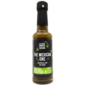 Cornish Smoke Squad The Mexican One Jalapeno & Lime Hot Sauce (150g)-Hop Burns & Black