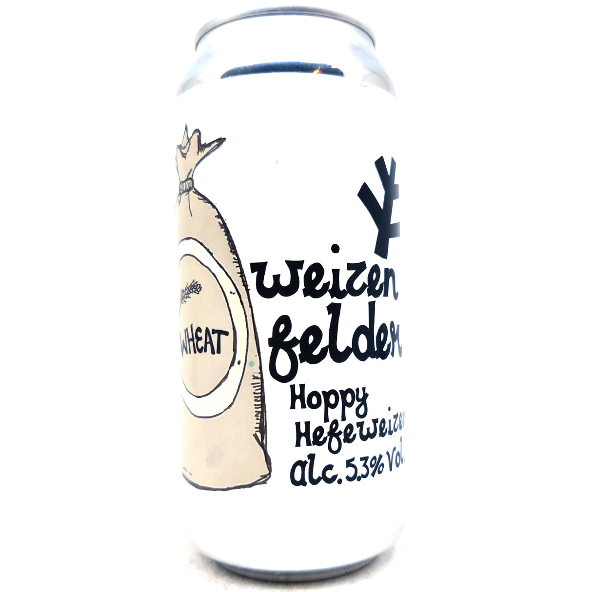 St Mars Of The Desert Weizenfelder 5.3% (440ml can)-Hop Burns & Black