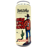 Donzoko Chile Lime Gose 3.5% (500ml can)-Hop Burns & Black