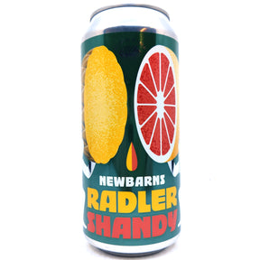 Newbarns Radler Shandy - Pineapple, Grapefruit & Lemon 2% (440ml can)-Hop Burns & Black