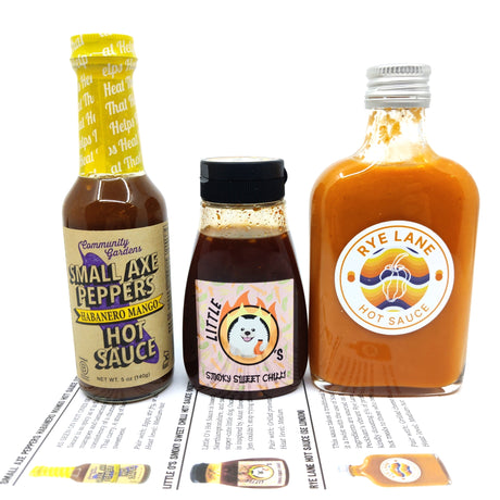 One-off HB&B Burns Box Hot Sauce Box-Hop Burns & Black