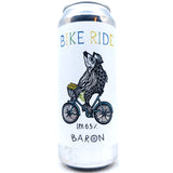 Baron Brewing Bike Ride IPA 6.5% (500ml can)-Hop Burns & Black