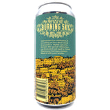 Burning Sky Saison Anniversaire 6.5% (440ml can)-Hop Burns & Black