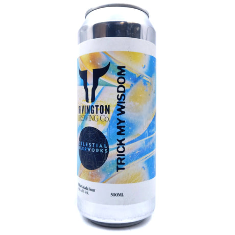 Rivington x Celestial Beerworks Trick My Wisdom PIna Colada Sour 6.5% (500ml can)-Hop Burns & Black