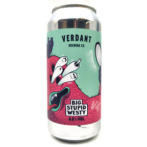 Verdant Big Stupid Westy V4 West Coast IPA 6.8% (440ml can)-Hop Burns & Black