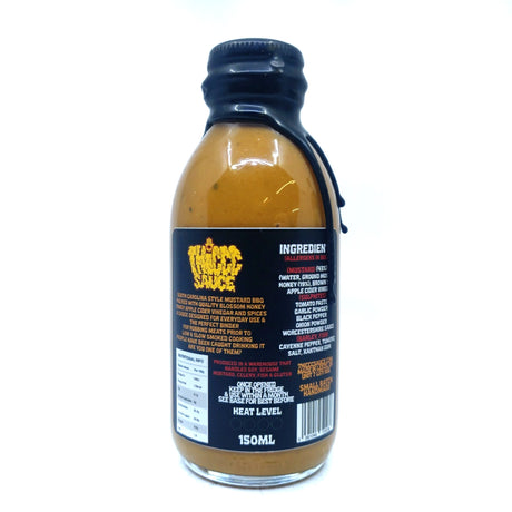 Thiccc Sauce Carolina Gold Mustard BBQ Sauce (150ml)-Hop Burns & Black