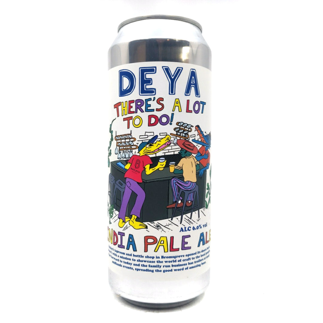 DEYA There's A Lot To Do IPA 6% (500ml can)-Hop Burns & Black
