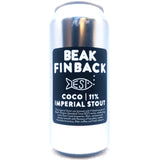 Beak Brewery x Finback Coco Imperial Stout 11% (440ml can)-Hop Burns & Black