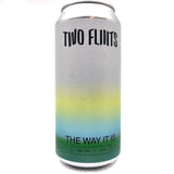 Two Flints The Way It Is DDH IPA 6.5% (440ml can)-Hop Burns & Black
