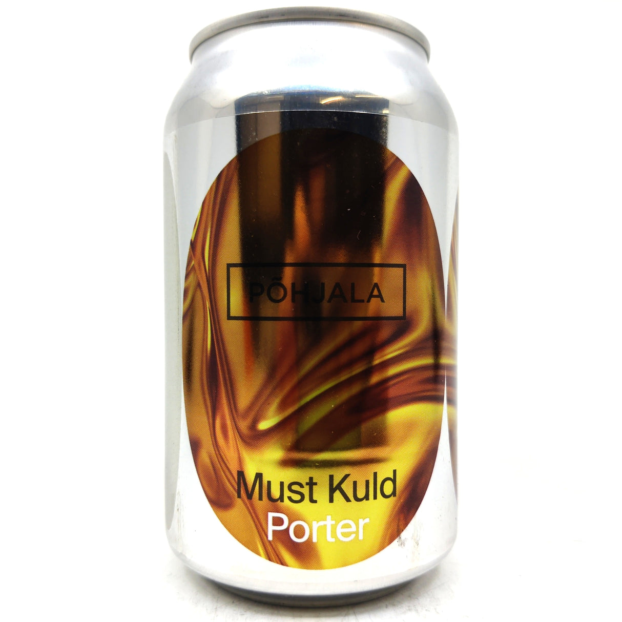 Pohjala Must Kuld Porter (330ml can)-Hop Burns & Black