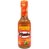 El Yucateco Habanero & Chiltepin Hot Sauce (120ml)-Hop Burns & Black