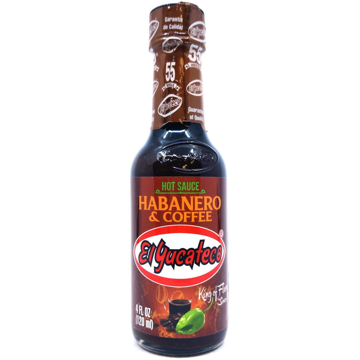 El Yucateco Habanero & Coffee Hot Sauce (120ml)-Hop Burns & Black