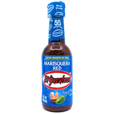 El Yucateco Marisquera Red Hot Sauce (150ml)-Hop Burns & Black