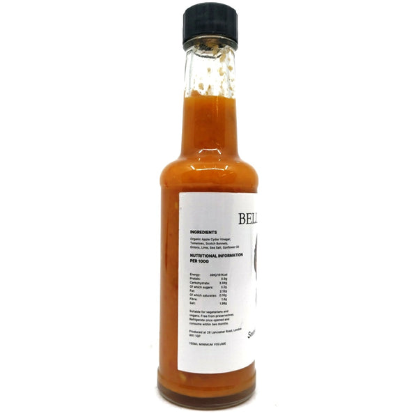 Bella Pepper Extra Hot Sauce (150ml)-Hop Burns & Black