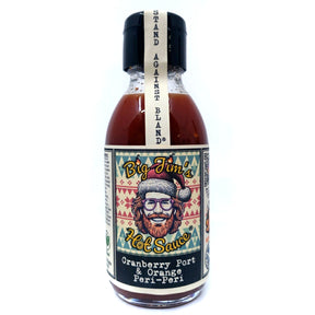 Big Jim's Cranberry Port & Orange Peri-Peri Sauce (150g)-Hop Burns & Black