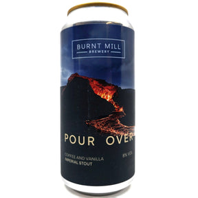 Burnt Mill Pour Over Coffee & Vanilla Imperial Stout 8% (440ml can)-Hop Burns & Black