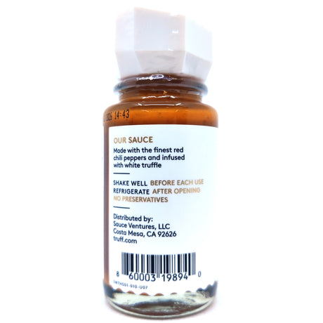 Truff White Truffle Infused Hot Sauce MINI (43g)-Hop Burns & Black