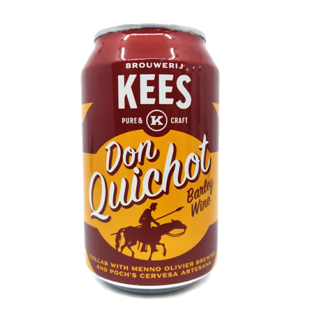 Kees x Menno Oliver x Poch's Cervesa Artesana Don Quichot Barley Wine 14.1% (330ml can)-Hop Burns & Black