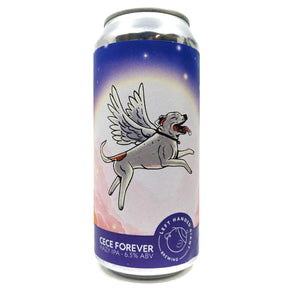 Left Handed Giant Cece Forever Hazy IPA 6.4% (440ml can)-Hop Burns & Black