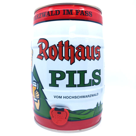 Rothaus Pils 5.1% MINIKEG-Hop Burns & Black