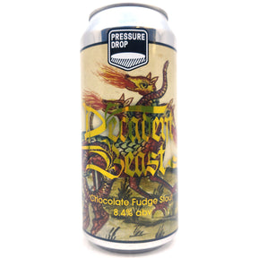 Pressure Drop Decadent Beast Chocolate Fudge Stout 8.4% (440ml can)-Hop Burns & Black
