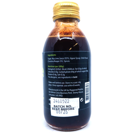 Toad Sweat Kickin' Key Lime Hot Sauce Carolina Reaper Edition (150ml)-Hop Burns & Black