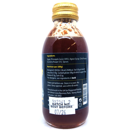 Toad Sweat Punchin' Pineapple Hot Sauce Carolina Reaper Edition (150ml)-Hop Burns & Black