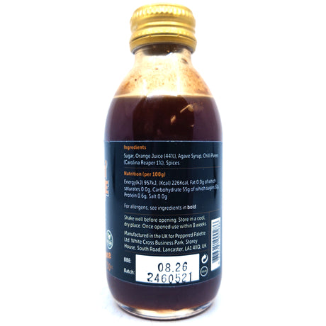 Toad Sweat Tinglin' Orange Hot Sauce Carolina Reaper Edition (150ml)-Hop Burns & Black