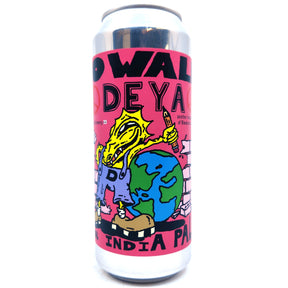 DEYA No Walls IPA 6.5% (500ml can)-Hop Burns & Black
