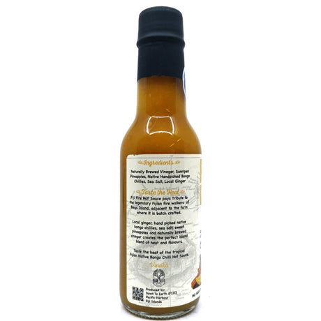Fiji Fire Tropical Bongo Chilli Hot Sauce (148ml)-Hop Burns & Black