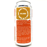 Villages x Pretty Decent YETI Double IPA 8% (440ml can)-Hop Burns & Black