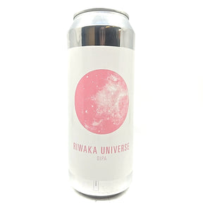 Makemake Riwaka Universe Double IPA 8% (500ml can)-Hop Burns & Black