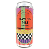 Fuerst Wiacek Raving Pils 5% (440ml can)-Hop Burns & Black