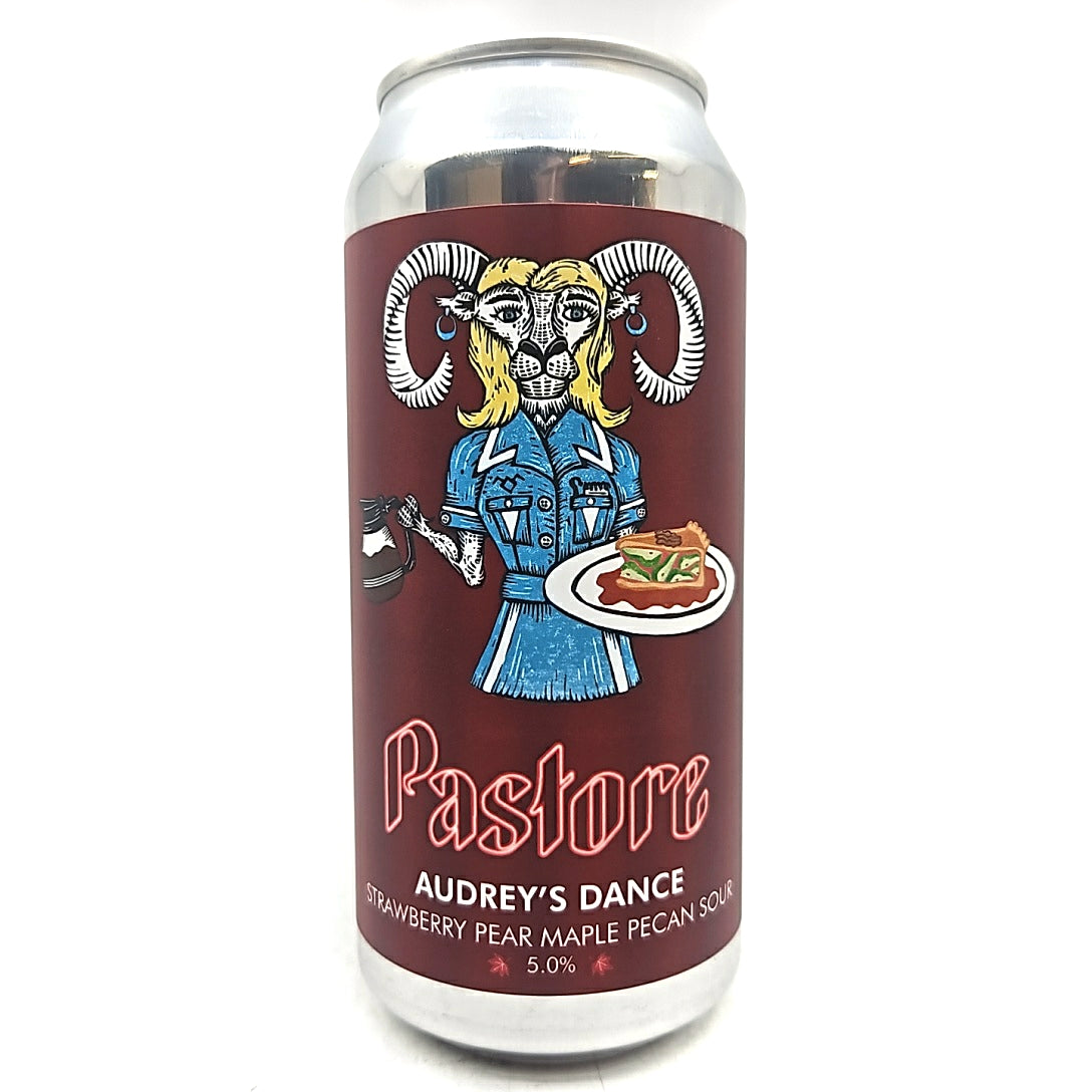 Pastore Audrey's Dance Strawberry Pear Maple Pecan Pie Sour 5% (440ml can)-Hop Burns & Black