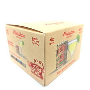 Whitebox Squeezy's Margarita gift pack 19% (4x100ml cans)-Hop Burns & Black