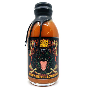 Thiccc Sauce Honey Butter Louisiana Hot Sauce (150ml)-Hop Burns & Black