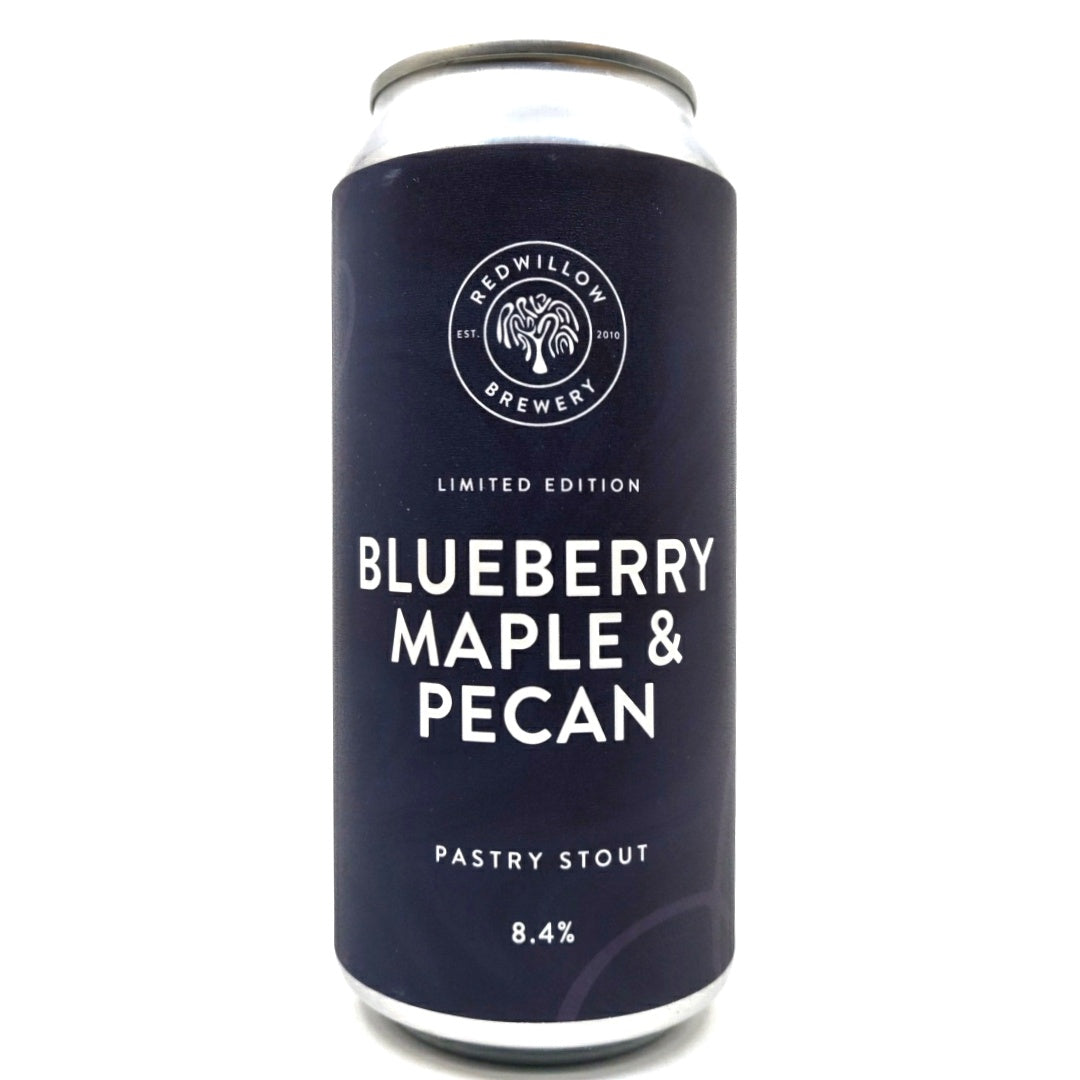 Redwillow Blueberry Maple & Pecan Pastry Stout 8.4% (440ml can)-Hop Burns & Black