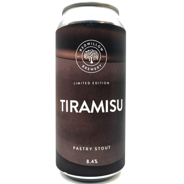 Redwillow Tiramisu Pastry Stout 8.4% (440ml can)-Hop Burns & Black