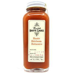 Marshall's Haute Heirloom Habanero Hot Sauce (138ml)-Hop Burns & Black
