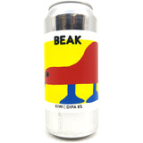 Beak Brewery x Doskiwis Kiwi Double IPA 8% (440ml can)-Hop Burns & Black