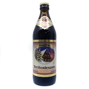 Krug-Brau Breitenlesauer Winterbier 5.5% (500ml)-Hop Burns & Black