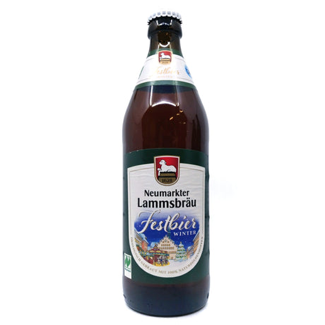 Neumarkter Lammsbrau Festbier Winter 5.6% (500ml)-Hop Burns & Black