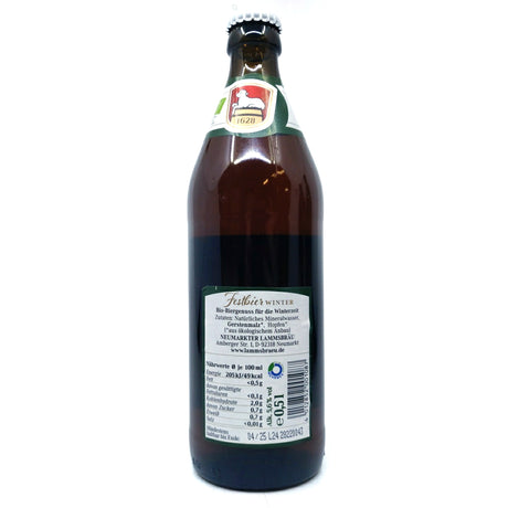 Neumarkter Lammsbrau Festbier Winter 5.6% (500ml)-Hop Burns & Black