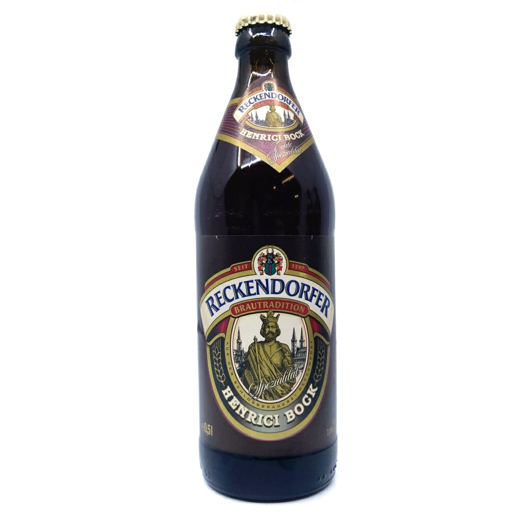 Reckendorfer Henrici Bock 7% (500ml)-Hop Burns & Black