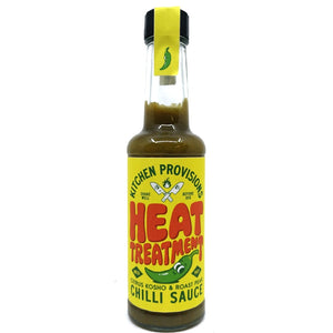 DevilDog x Kitchen Provisions Heat Treatment Hot Sauce (150ml)-Hop Burns & Black