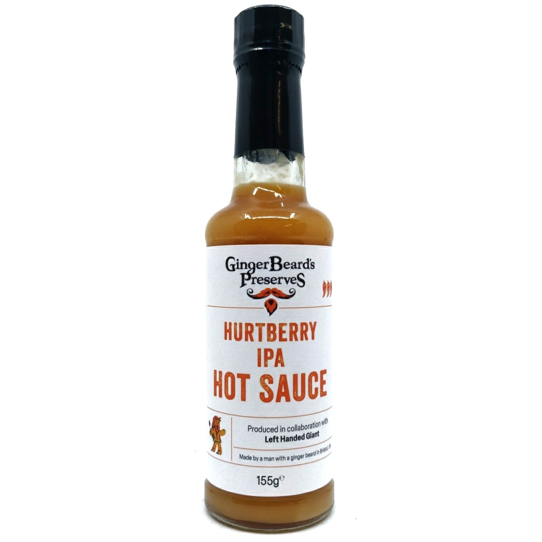 Gingerbeard's Preserves Hurtberry IPA Hot Sauce (155g)-Hop Burns & Black